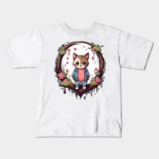 Cute Animal Designe Kids T-Shirt